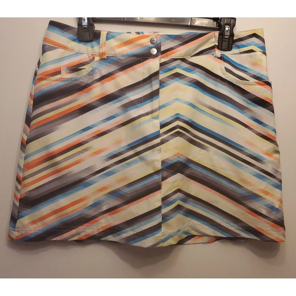 Slazenger Athletic Golf Skort Women's Size 6 Multicolor